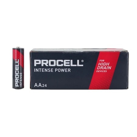 Procell Duracell Procell INTENSE AA Alkaline Battery, 24PK PX1500-24
